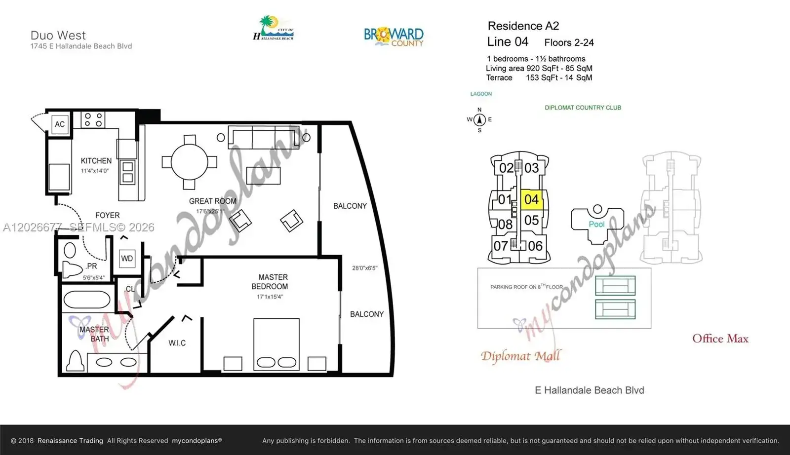 1745 E Hallandale Beach Blvd # 2104W, Hallandale Beach FL 33009 photo 2