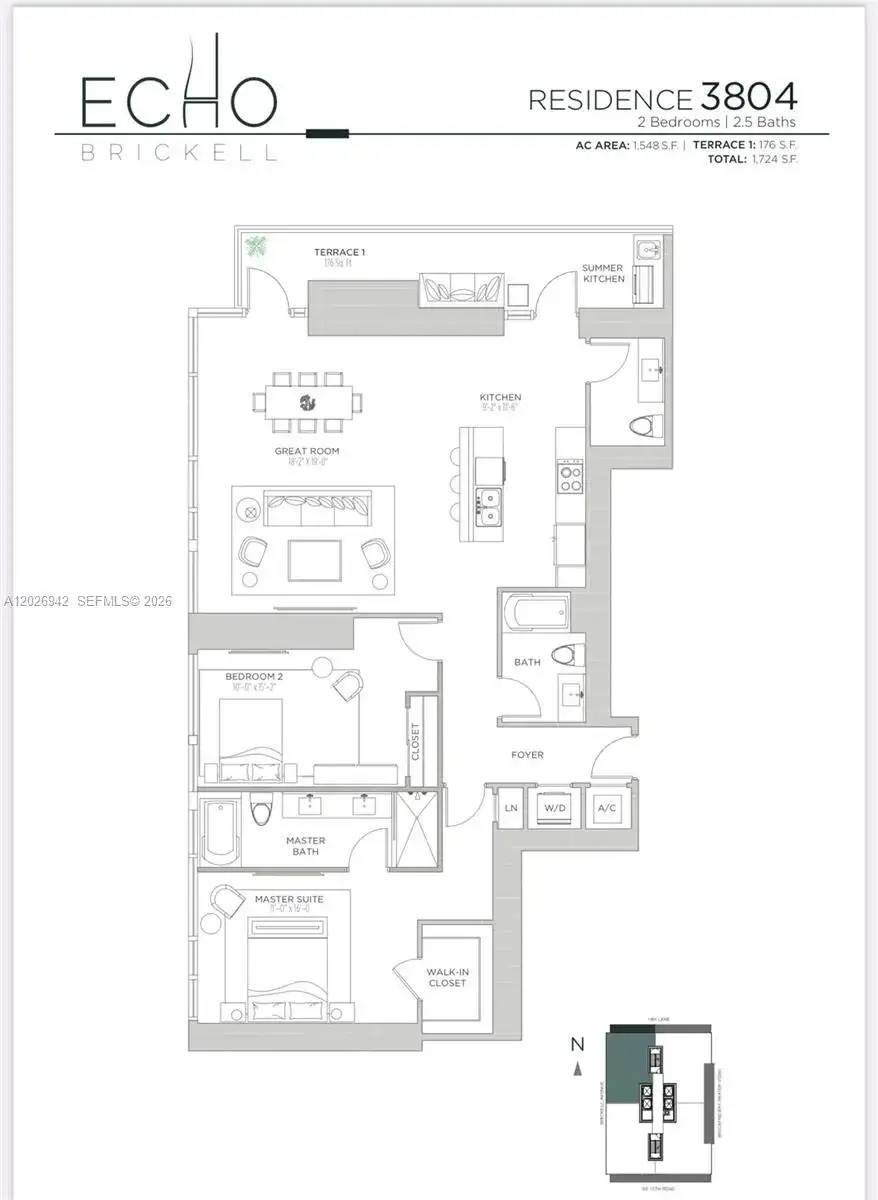 1451 Brickell Ave # 3804, Miami FL 33131 photo 3