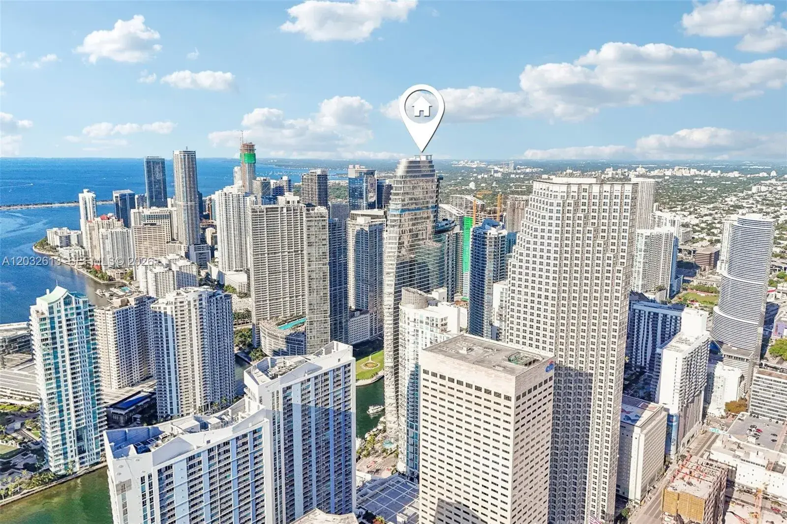 2 bedroom 3 bath Residential for sale at 300 Biscayne Boulevard Way # 3305W, Miami FL 33131