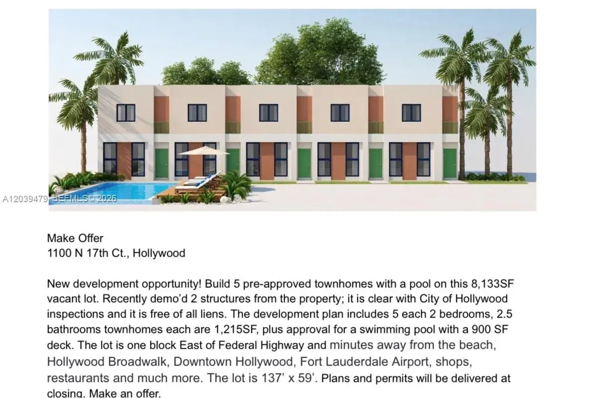 1100 N 17th Ct, Hollywood FL 33020