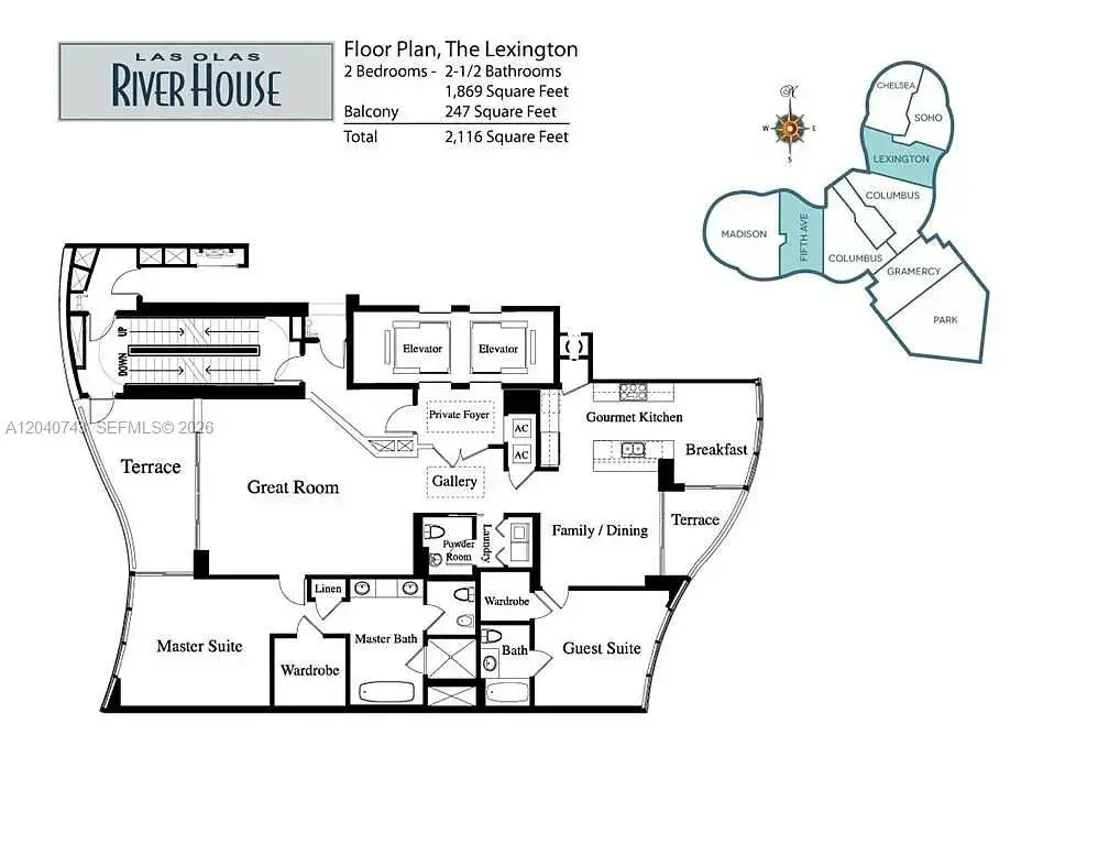 333 Las Olas Way # 2506, Fort Lauderdale FL 33301