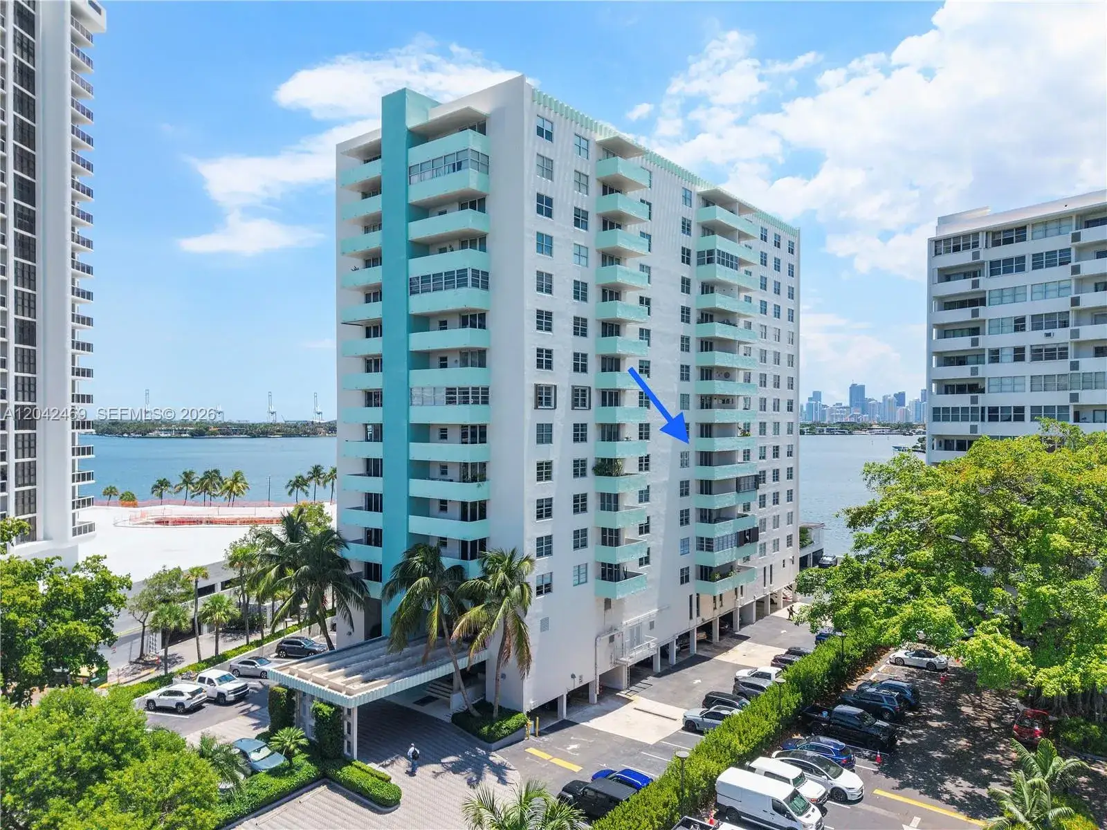 1 bedroom 1 bath Residential for sale at 5 Island Ave # 6A, Miami Beach FL 33139
