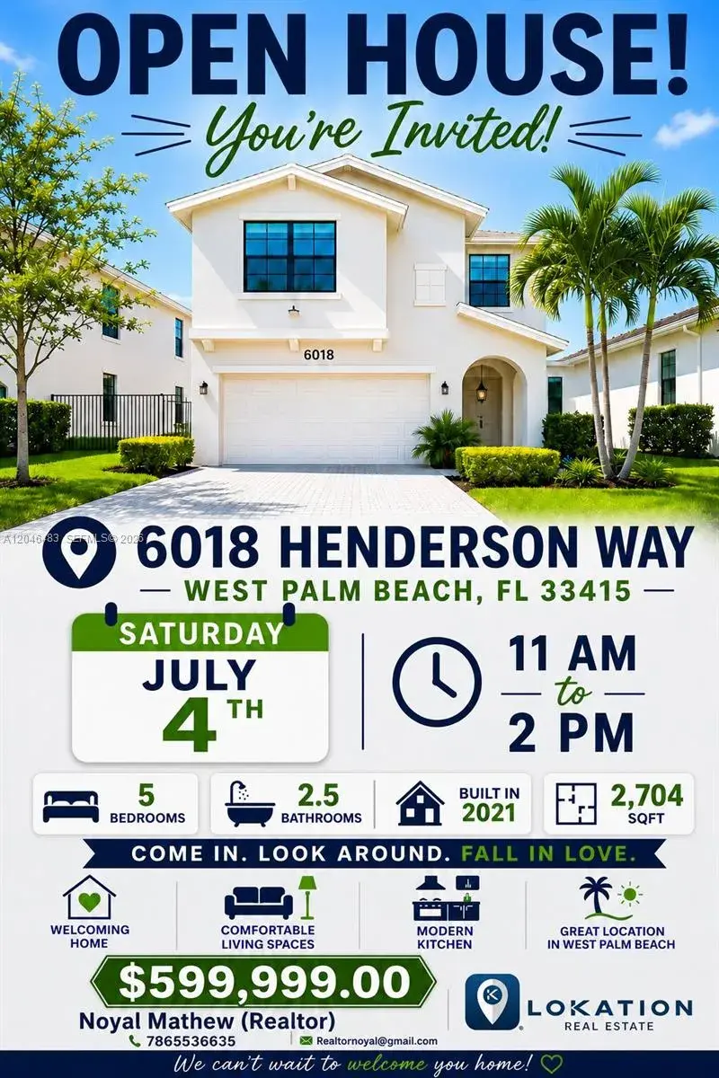 6018 Henderson Way, West Palm Beach FL 33415