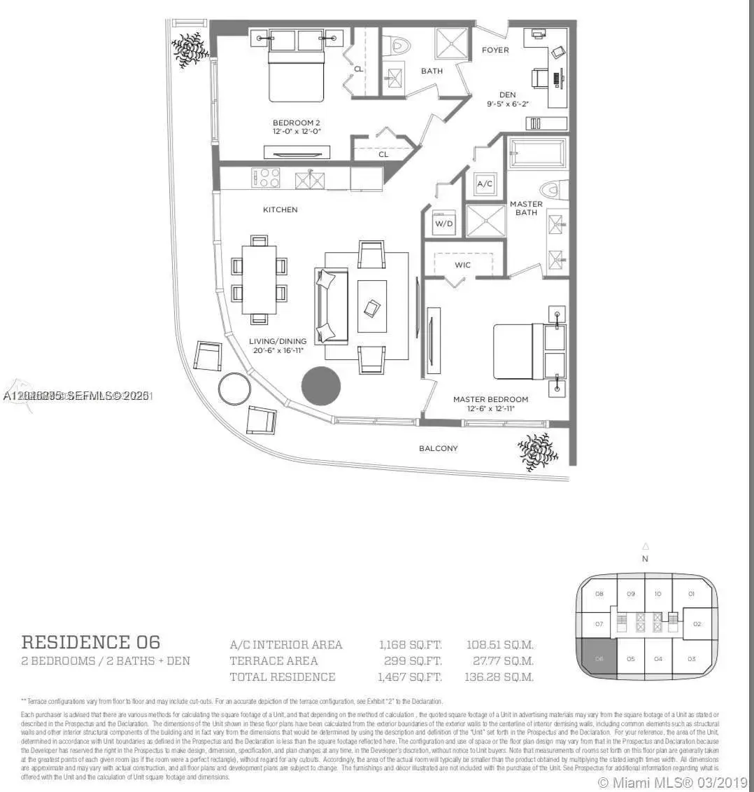 55 SW 9th St # 2706, Miami FL 33130