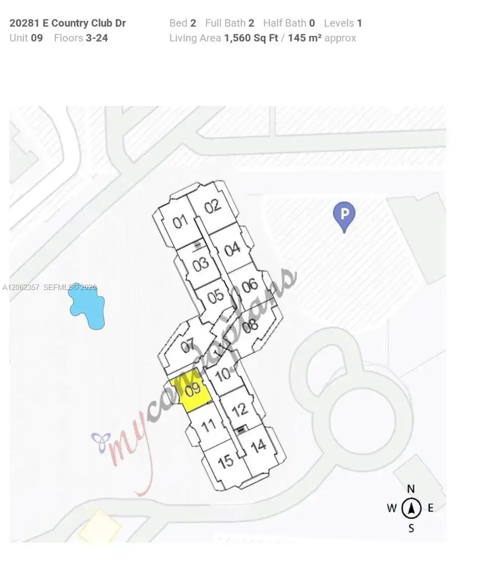 20281 E Country Club Dr # 909, Aventura FL 33180 photo 3
