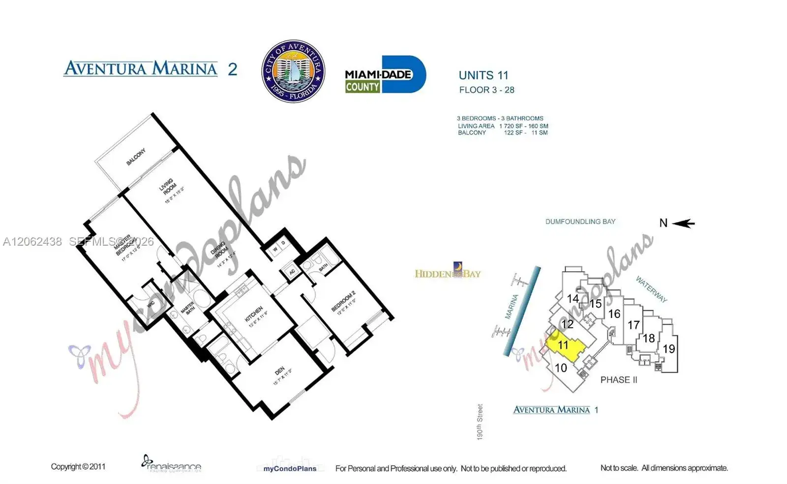 3330 NE 190th St # 2711, Aventura FL 33180