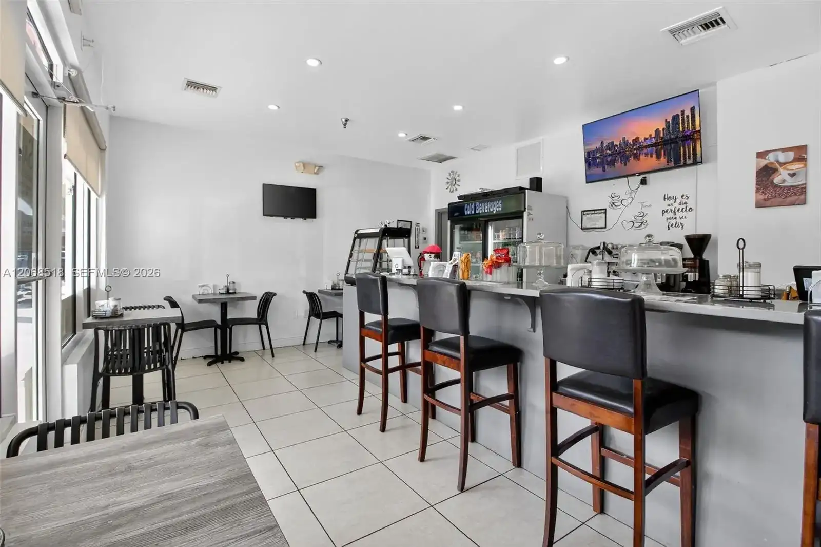 Cafeteria + Mechanic & Tire Shop For Sale — Two Businesses in One, Kendall FL 33186
