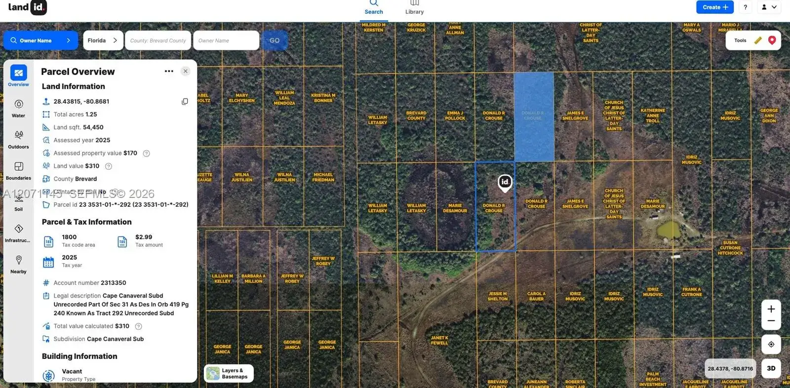 3 Unkniwn, Cocoa FL 32926