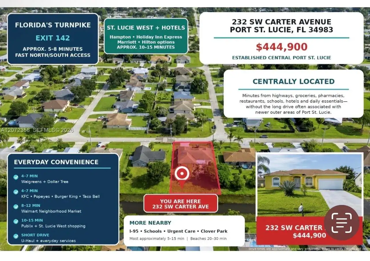 232 SW Carter Ave, Port St. Lucie FL 34983 photo 2
