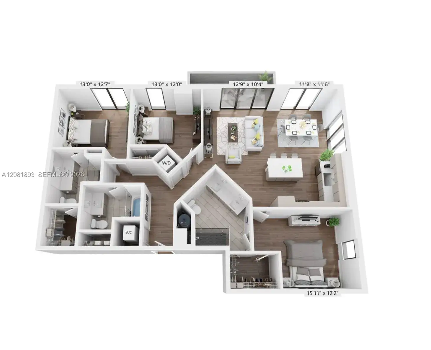 2800 SW 27th Terrace # 1205, Miami FL 33133