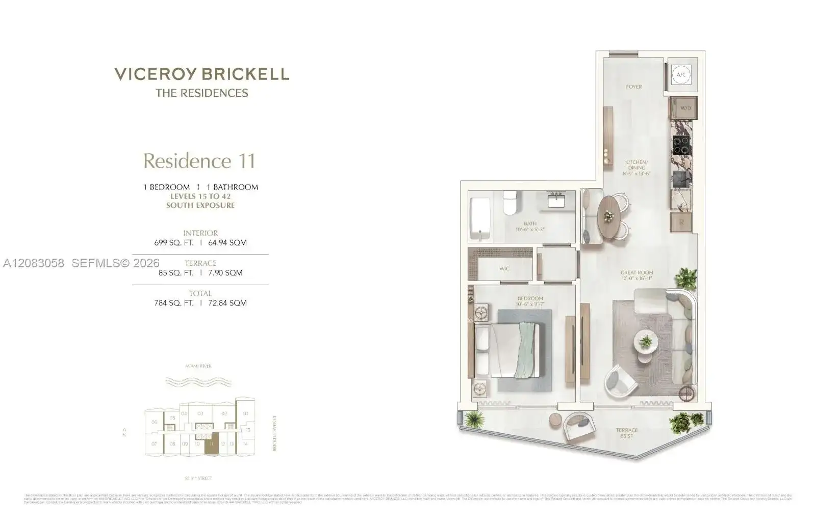 77 SE 5TH # 1611, Miami FL 33131 photo 3