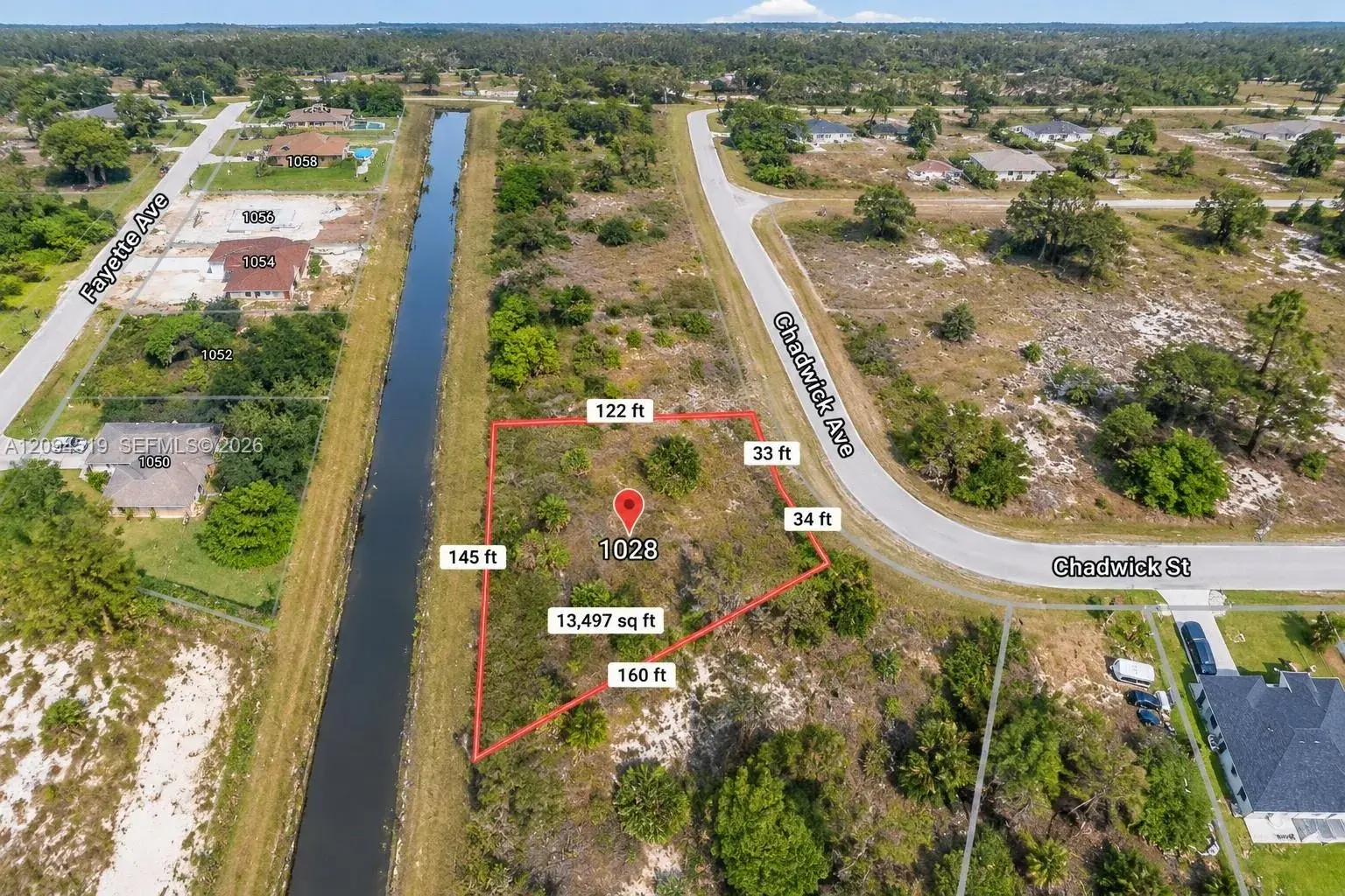 Land/Boat Docks for sale at 1028 CHADWICK ST, Lehigh Acres FL 33974