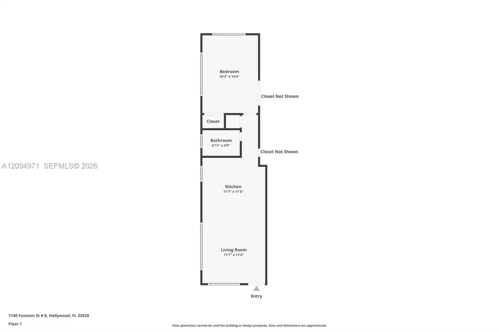 1740 Funston ST # 8, Hollywood FL 33020