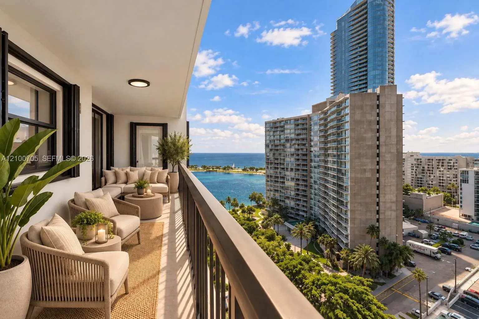 2 bedroom 2 bath Residential for sale at 2333 Brickell Ave # 1616, Miami FL 33129
