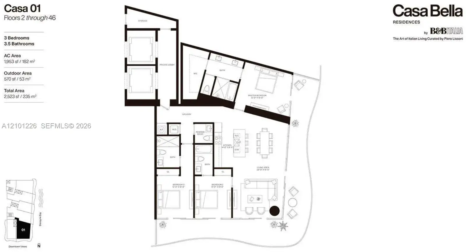 1400 Biscayne Blvd # 3001, Miami FL 33132
