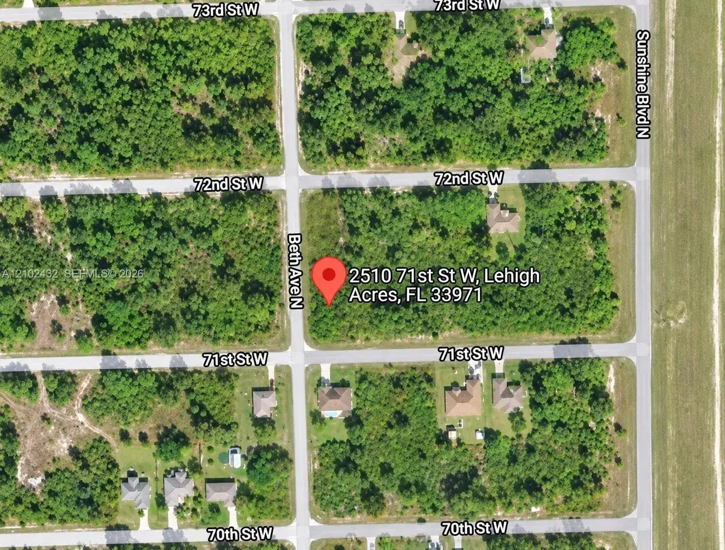 Land/Boat Docks for sale at 2510 71st St W, Lehigh Acres FL 33971