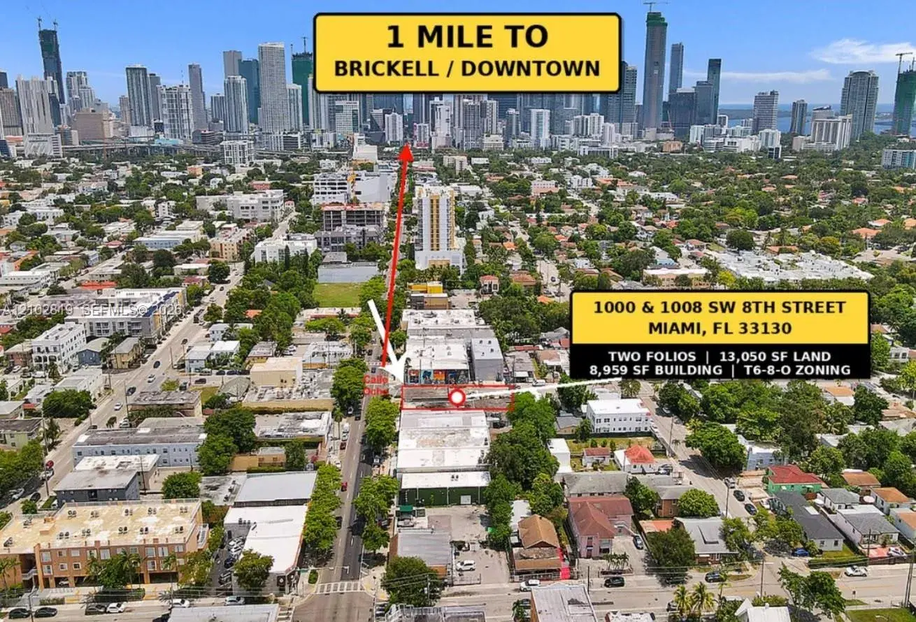 1000-1008 SW 8th St, Miami FL 33130
