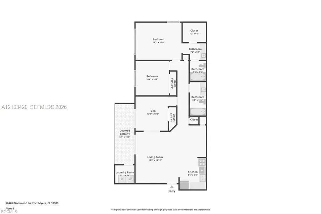 17420 BIRCHWOOD LN # 5, Fort Myers FL 33908