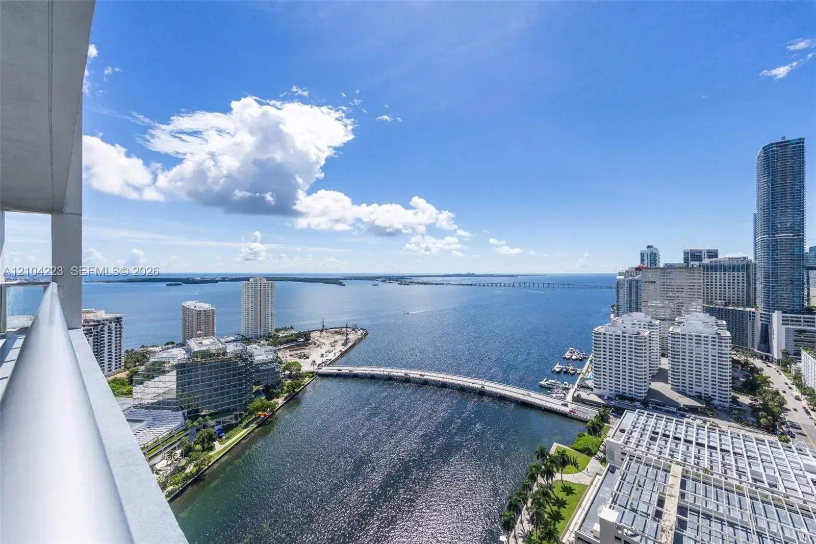 3 bedroom 2 bath Residential for sale at 495 Brickell Ave # 3401, Miami FL 33131