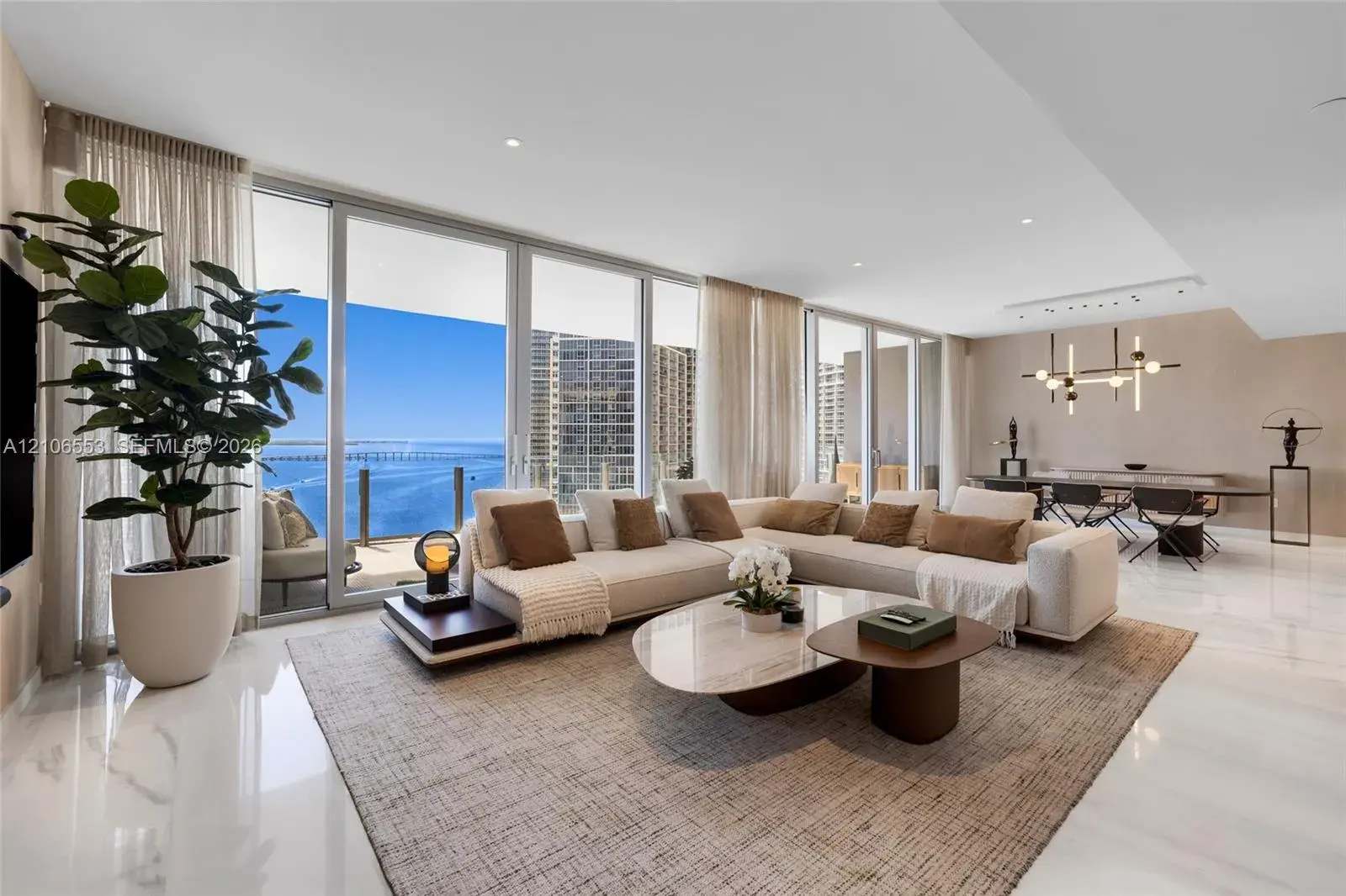 3 bedroom 3 bath Residential for sale at 300 Biscayne Boulevard Way # 3002E, Miami FL 33131