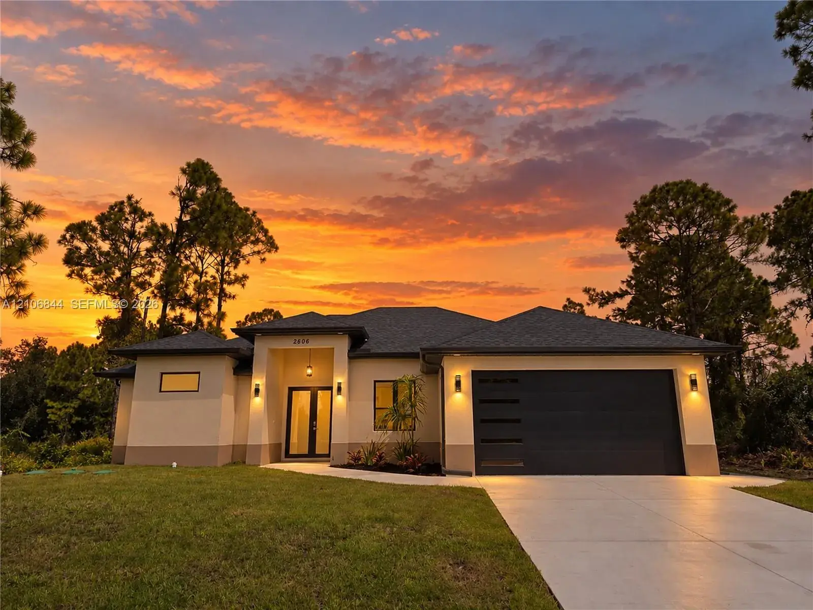 3 bedroom 3 bath Residential for sale at 2606 43rd St W, Lehigh Acres FL 33971