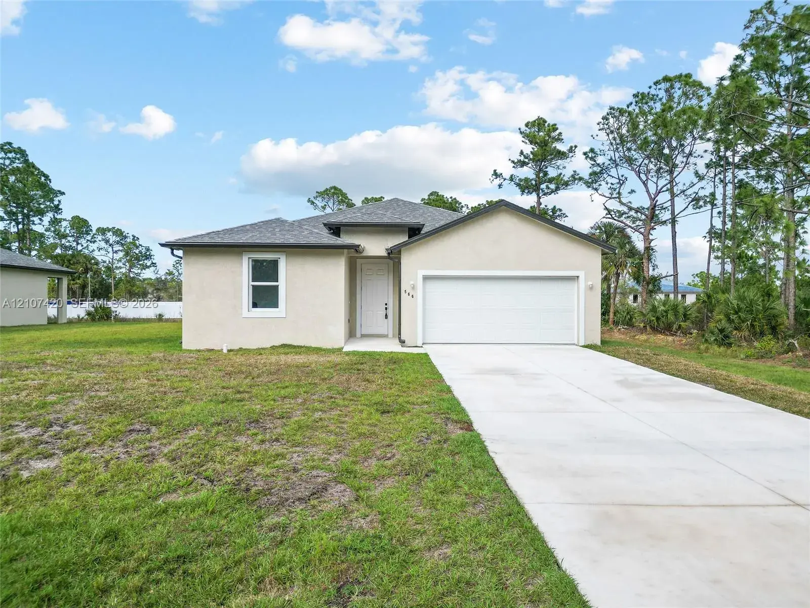 3 bedroom 2 bath Residential for sale at 566 Woodview DR, Lehigh Acres FL 33972