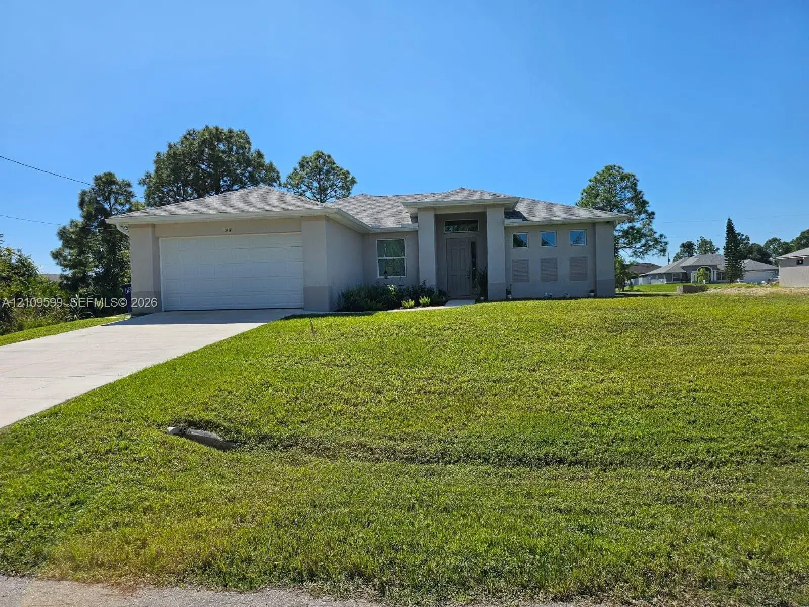3 bedroom 2 bath Residential Lease for rent at 3417 14th st w # 0, Lehigh Acres FL 33971