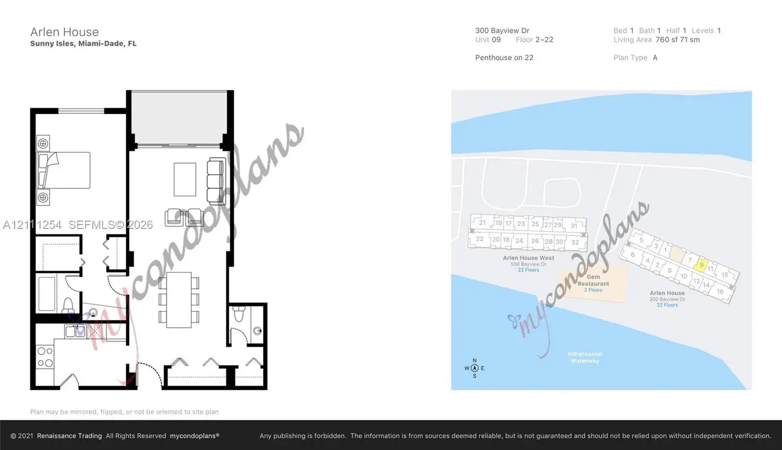 300 Bayview Dr # 409, Sunny Isles Beach FL 33160