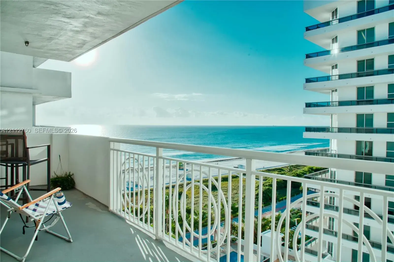 2 bedroom 2 bath Residential for sale at 5825 Collins Ave # 11H, Miami Beach FL 33140