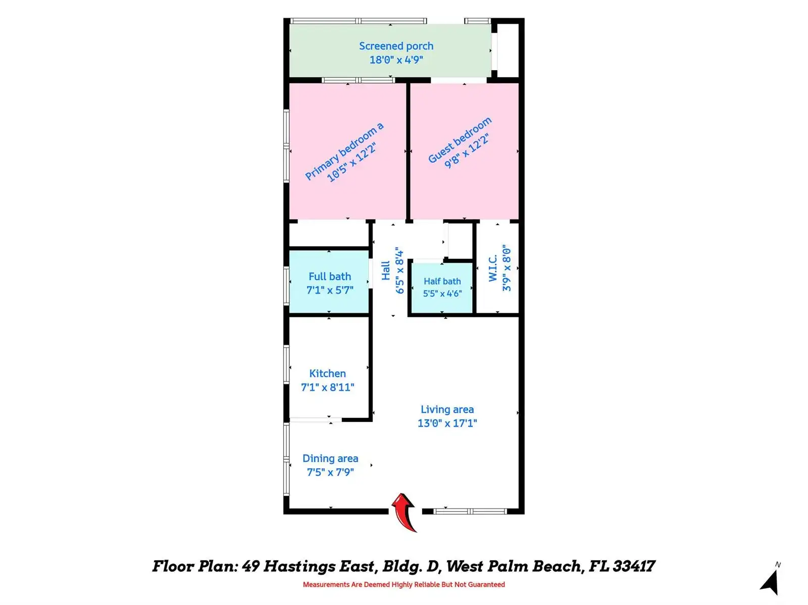 49 Hastings # D, West Palm Beach FL 33417 photo 5