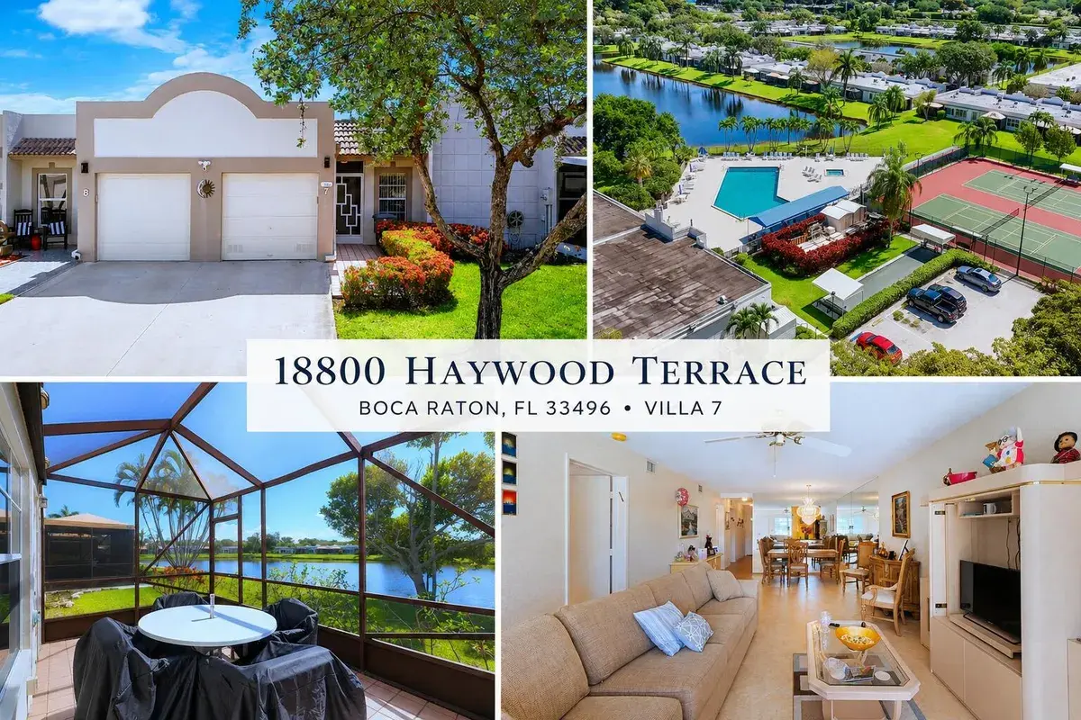 18800 Haywood Terrace # 7, Boca Raton FL 33496