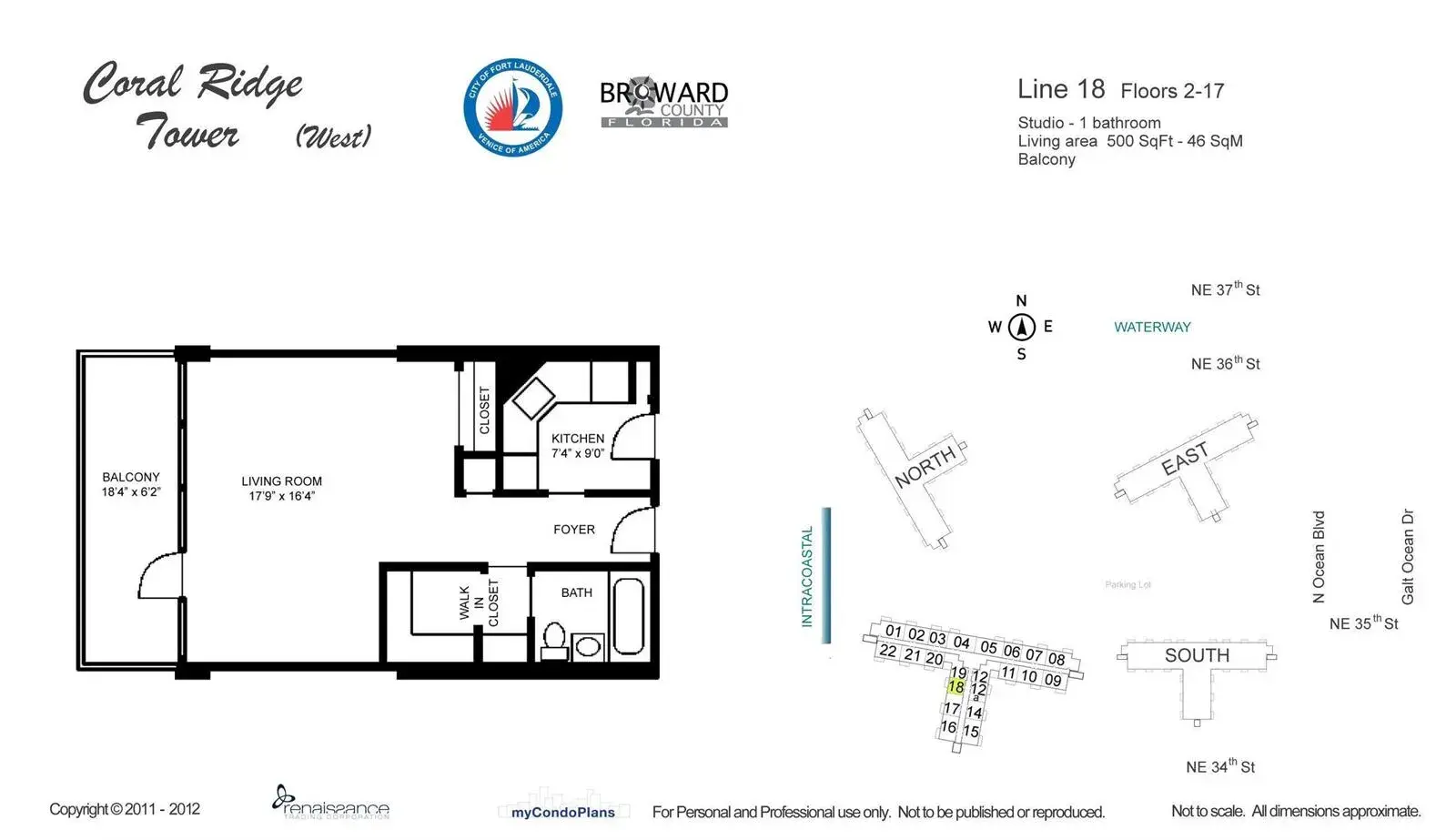 3233 NE 34th Street # 718, Fort Lauderdale FL 33308