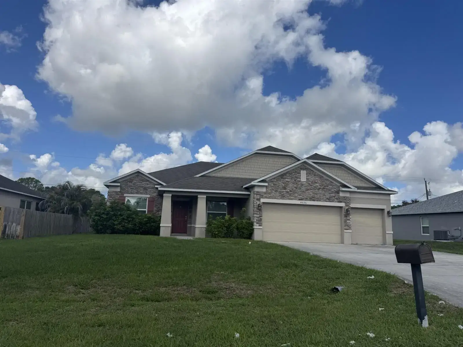 4026 SW Mccandless Street, Port St. Lucie FL 34953