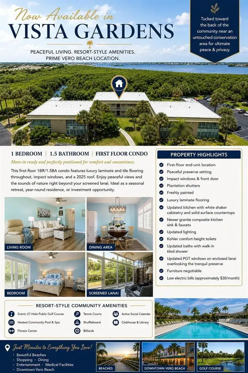 28 Vista Gardens Trail # 105, Vero Beach FL 32962 photo 4