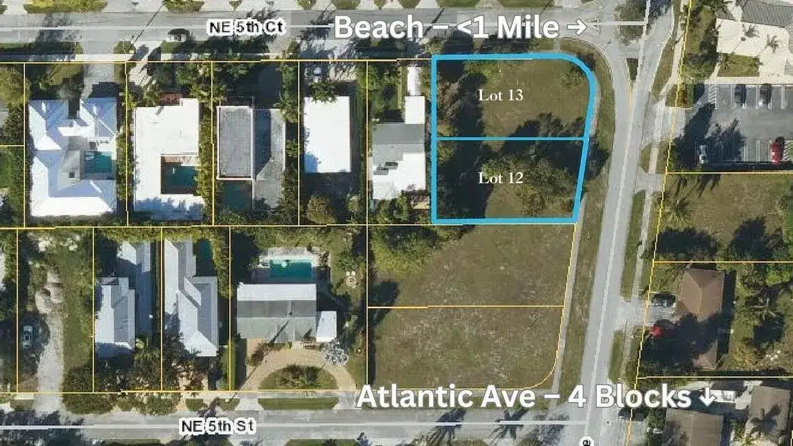 514 (lot 12) NE 3rd Avenue, Delray Beach FL 33444