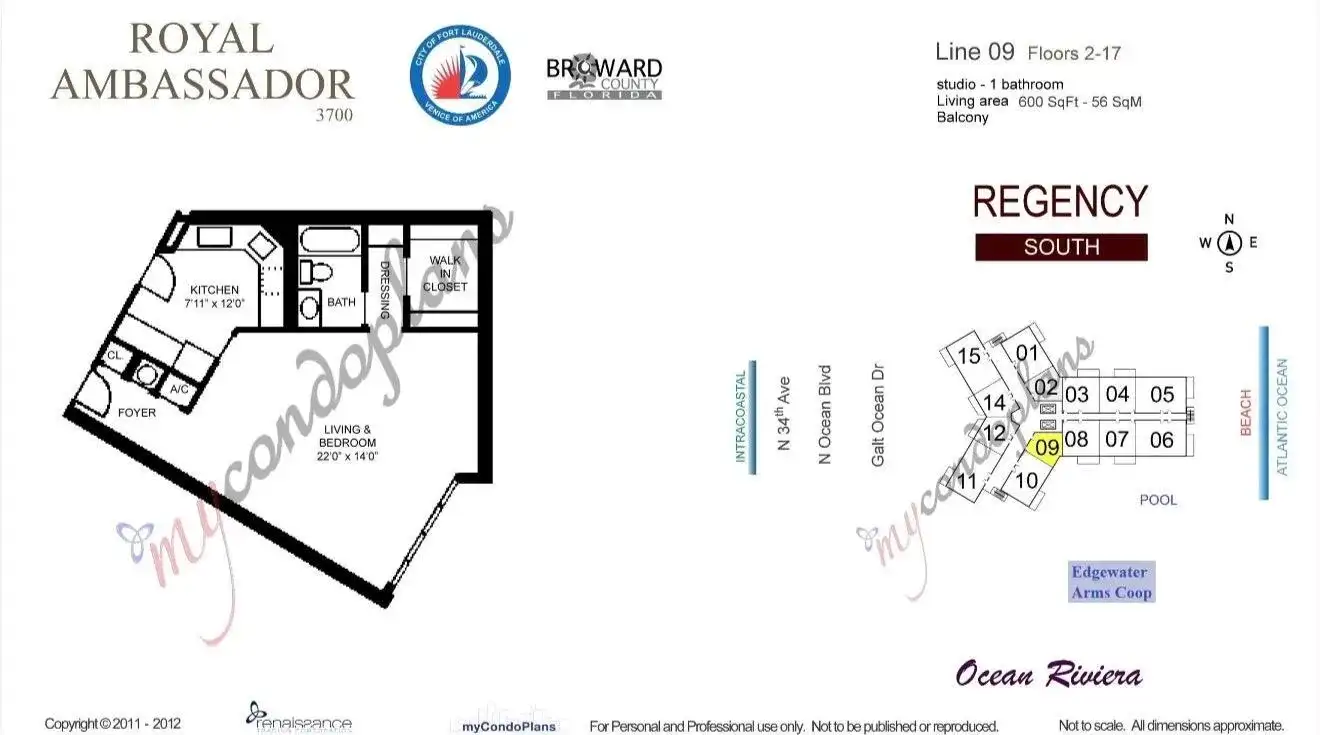 3700 Galt Ocean Drive # 209, Fort Lauderdale FL 33308