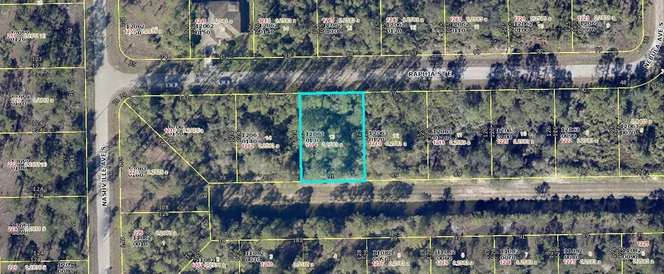 Commercial Land for sale at 1214 Raphia Street E, Lehigh Acres FL 33974