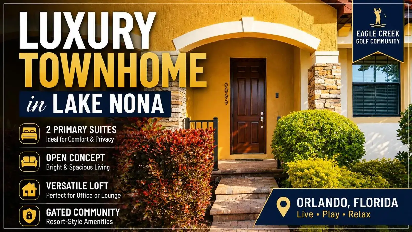9999 EAGLE CREEK CENTER Boulevard, Orlando FL 32832