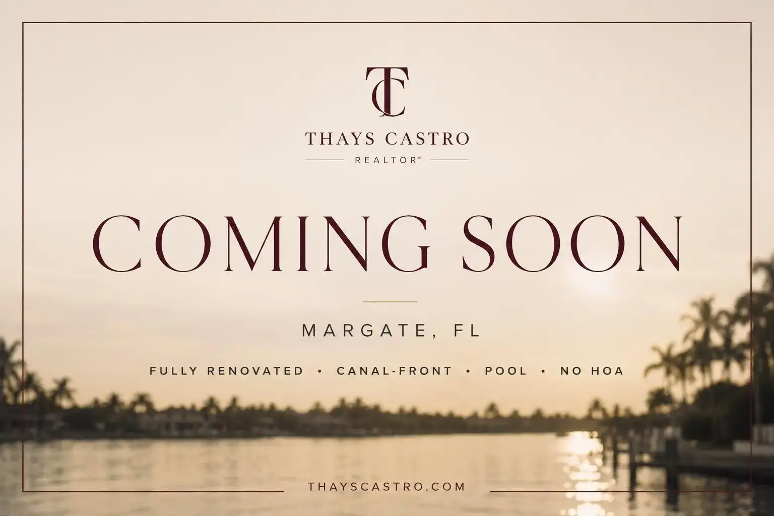 1000 W River Drive, Margate FL 33063