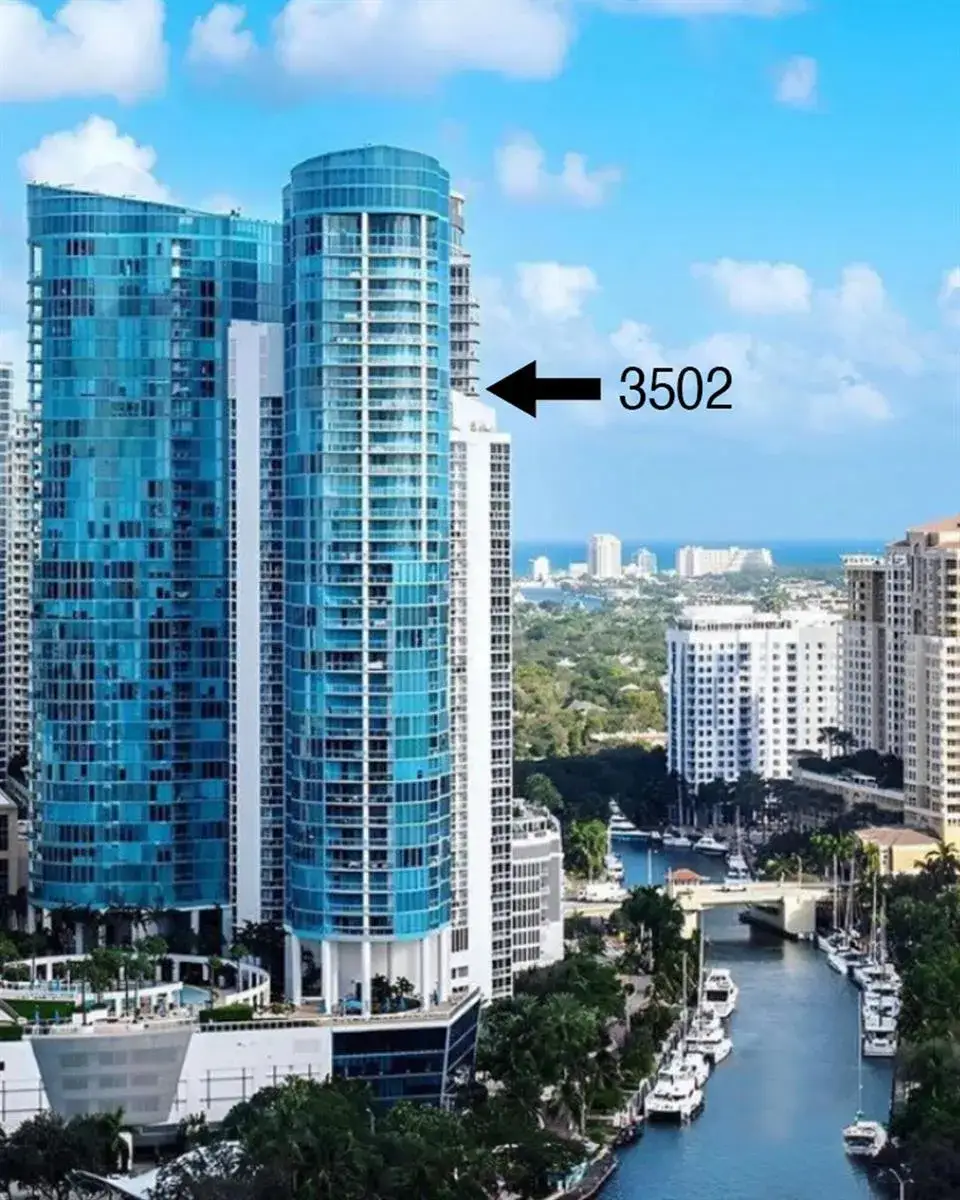 333 LAS OLAS Way # 3502, Fort Lauderdale FL 33301
