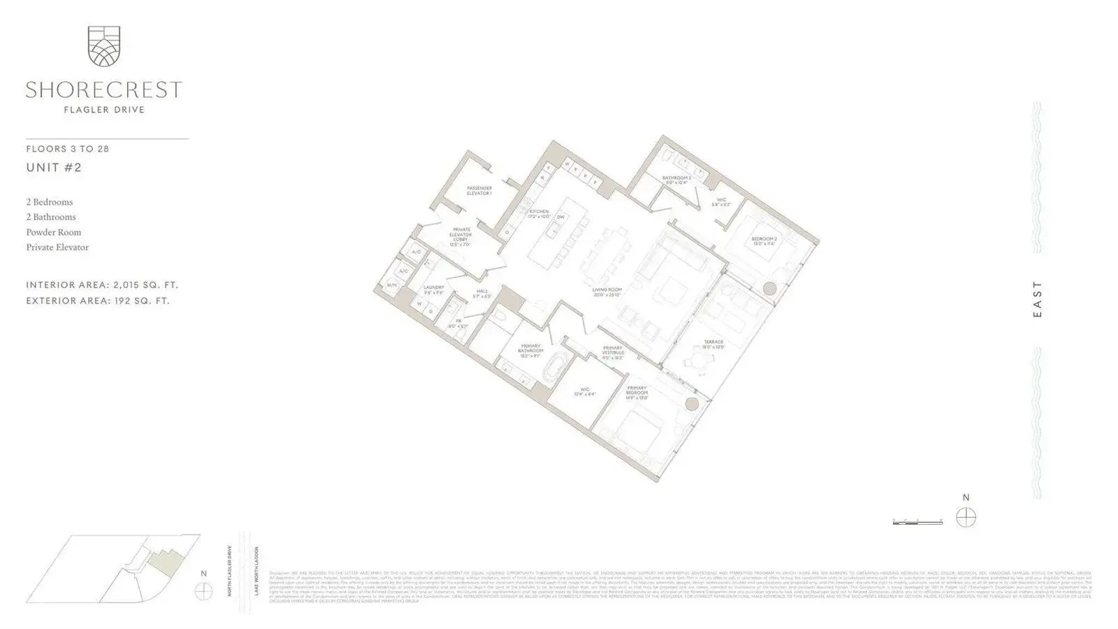 1865 N FLAGLER Drive # 1602, West Palm Beach FL 33407