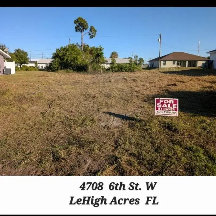 Commercial Land for sale at 4708 6th Street W, Lehigh Acres FL 33971