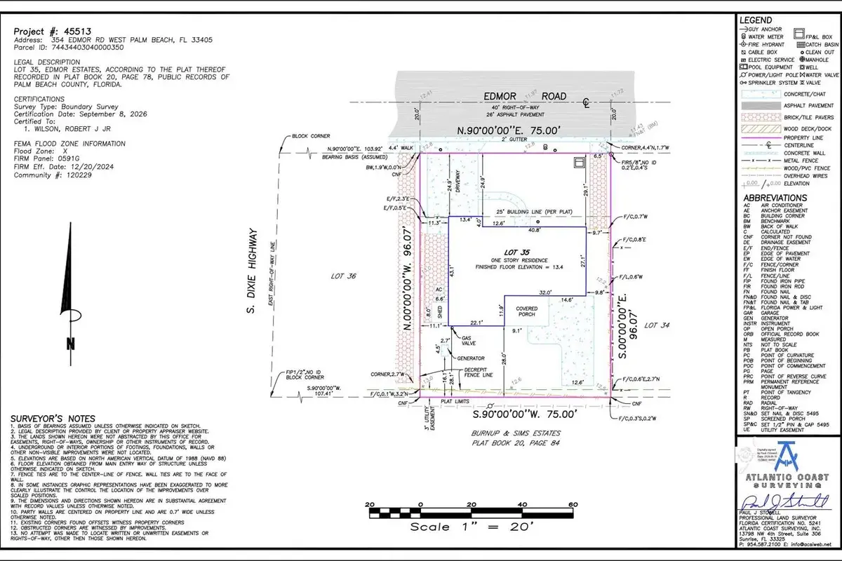 354 EDMOR Road, West Palm Beach FL 33405