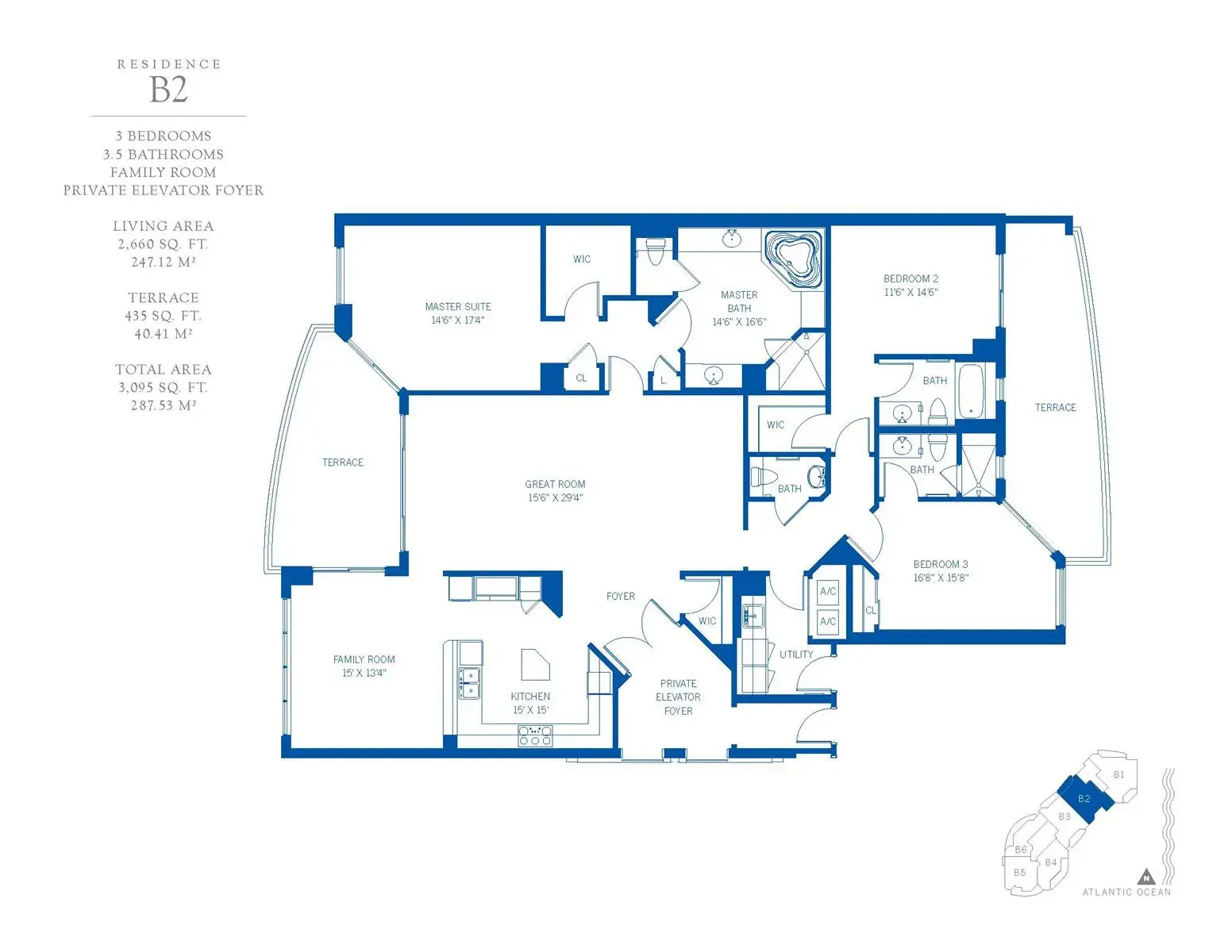 2700 N OCEAN Drive # 2302B, Singer Island FL 33404
