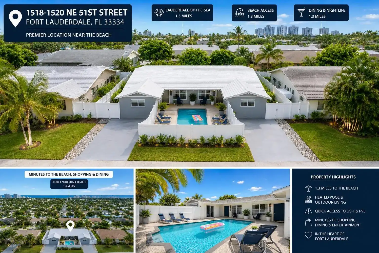 1518-1520 NE 51st Street, Fort Lauderdale FL 33334