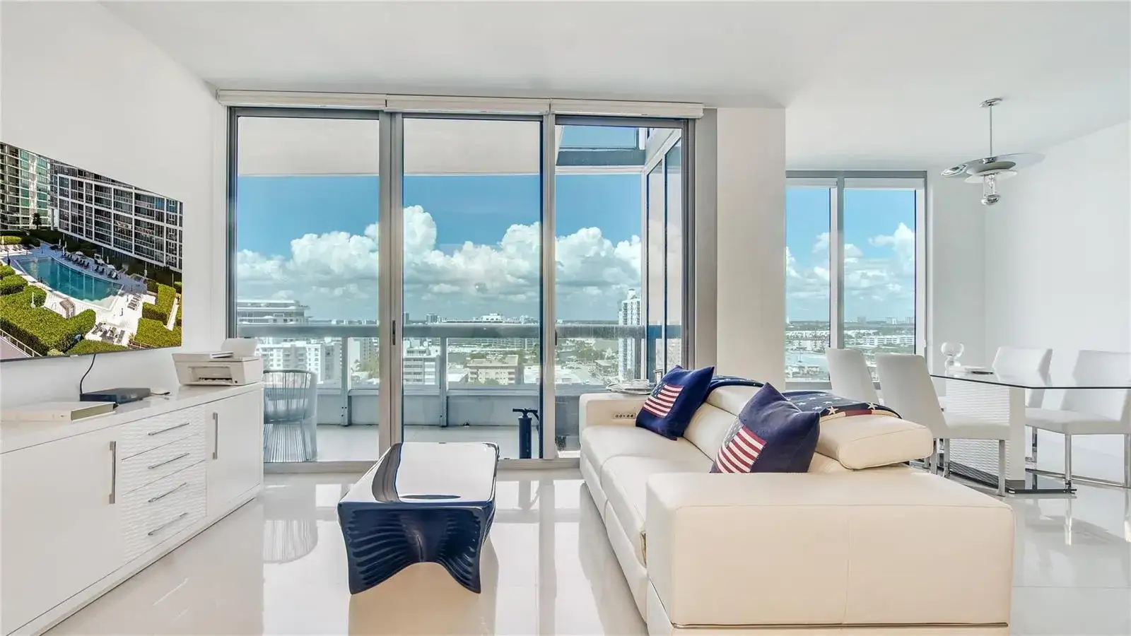 2 bedroom 2 bath Residential for sale at 6899 Collins Avenue # 1203, Miami Beach FL 33141