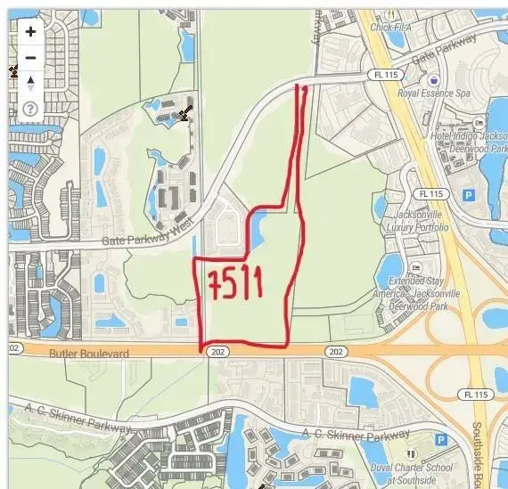0 W Gate Parkway, Jacksonville FL 32216