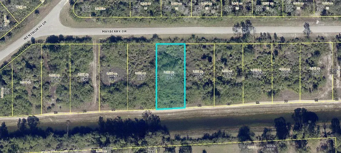 Land/Boat Docks for sale at 1806 Mayberry Drive, Lehigh Acres FL 33972