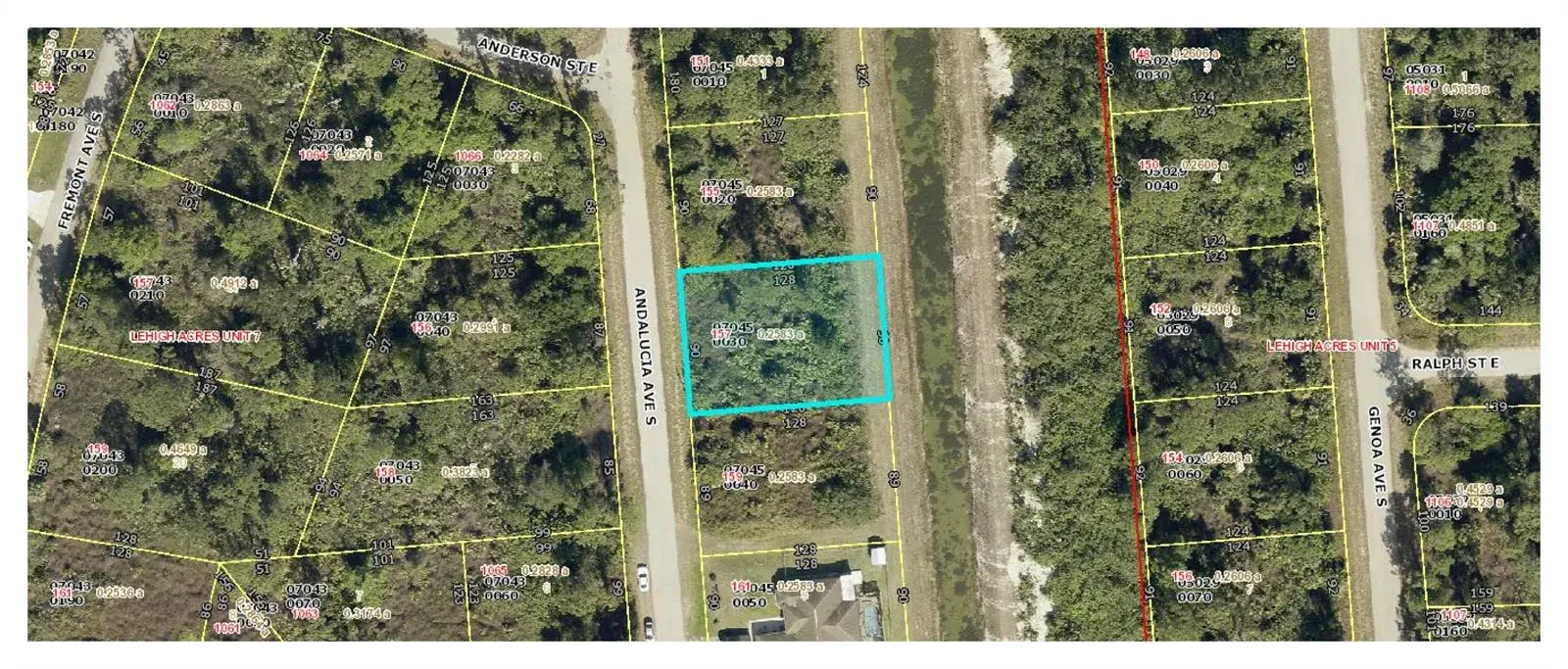 Land/Boat Docks for sale at 157 Andalucia Avenue S, Lehigh Acres FL 33974