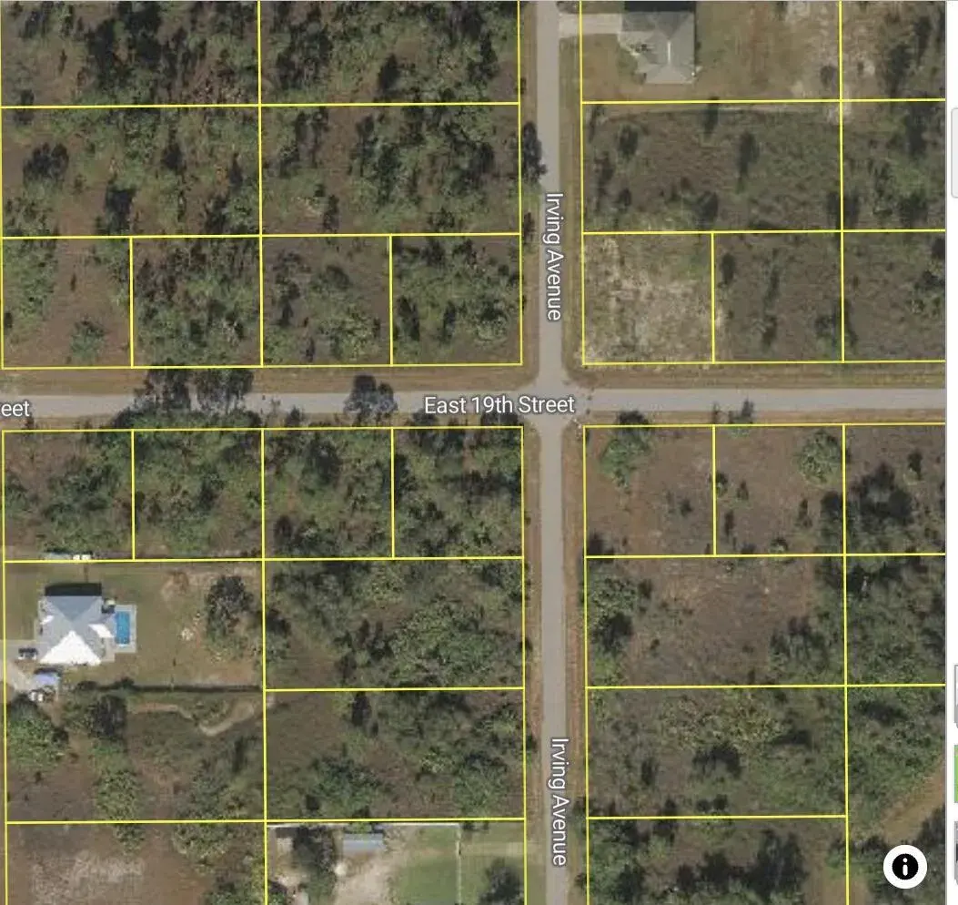 Land/Boat Docks for sale at 0 Corner Of E 19th St&Irving Ave, Lehigh Acres FL 33972